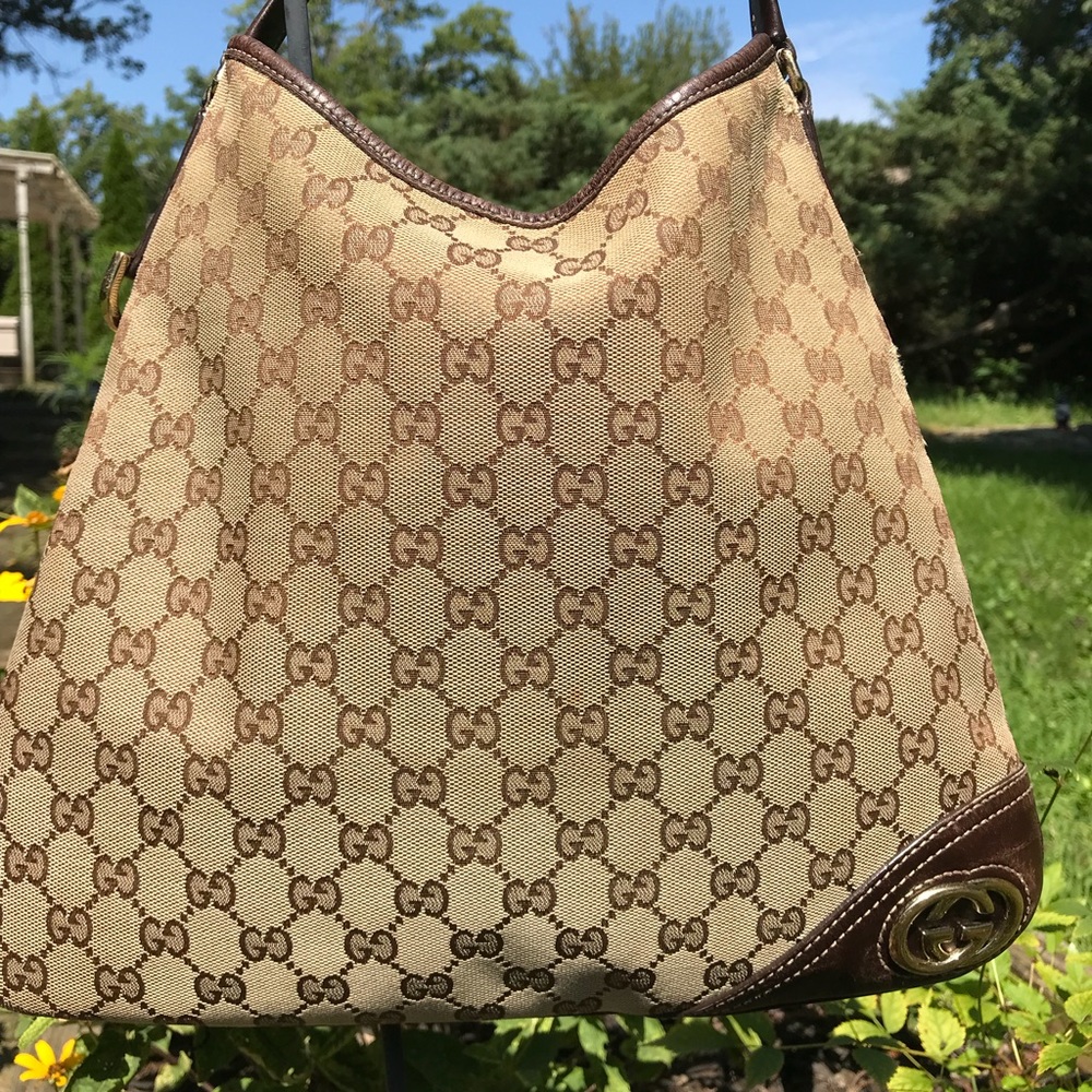 Authentic GG Britt Hobo bag